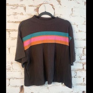 multicolored FREE PEOPLE tee